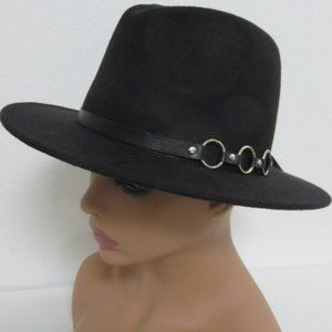 NWT Marcus Adler New York Intricately Woven Fedora Hat Braided Trim Darling Marcus Adler New York Hats for Women on Sale up to 90% Off  main image 4